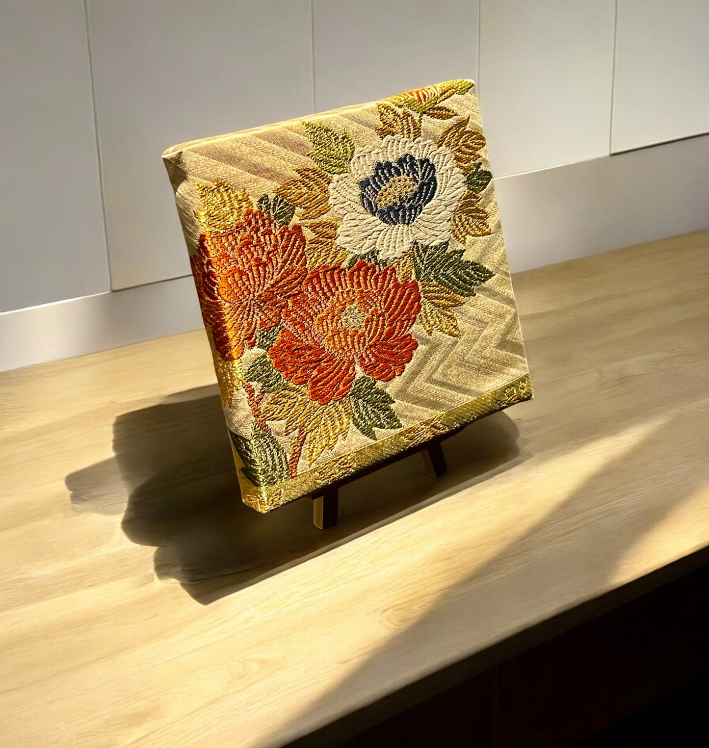 Vibrant Floral Fabric Board