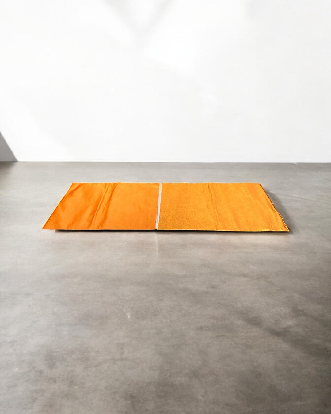 Orange Solid Kyoto Nishijin Textile Table Runner(002-TR)